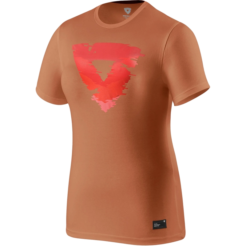 Dame t-shirt Revit Heather rød