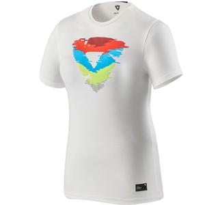 Dame T-shirt Revit Heather hvid