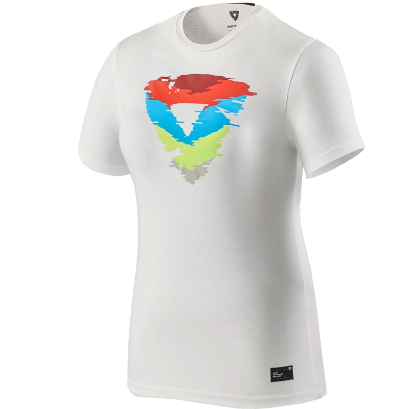 Dame T-shirt Revit Heather hvid