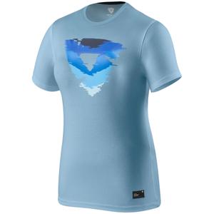 Dame t-shirt Revit Heather blå