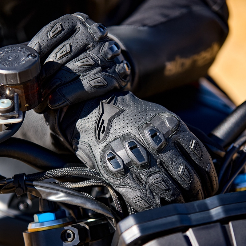 Alpinestars SP X 7 motorcykelhandsker sort-sort