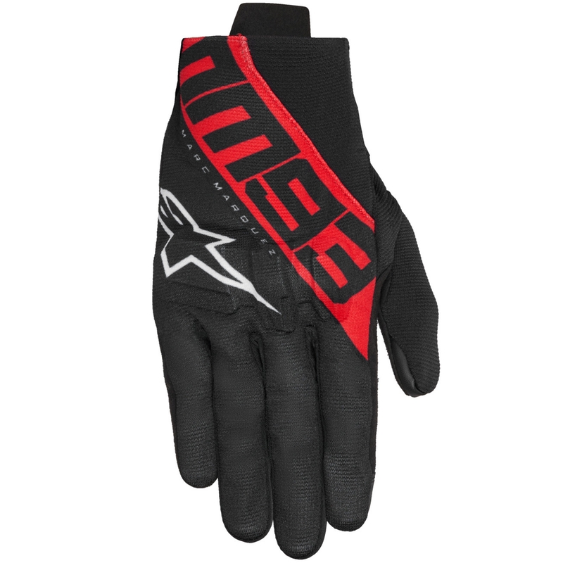 Alpinestars Reef V2 MM93 motorcykelhandsker kollektion sort-rød-hvid