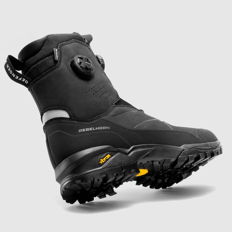 Rebelhorn Defender X motorcykelstøvler sorte