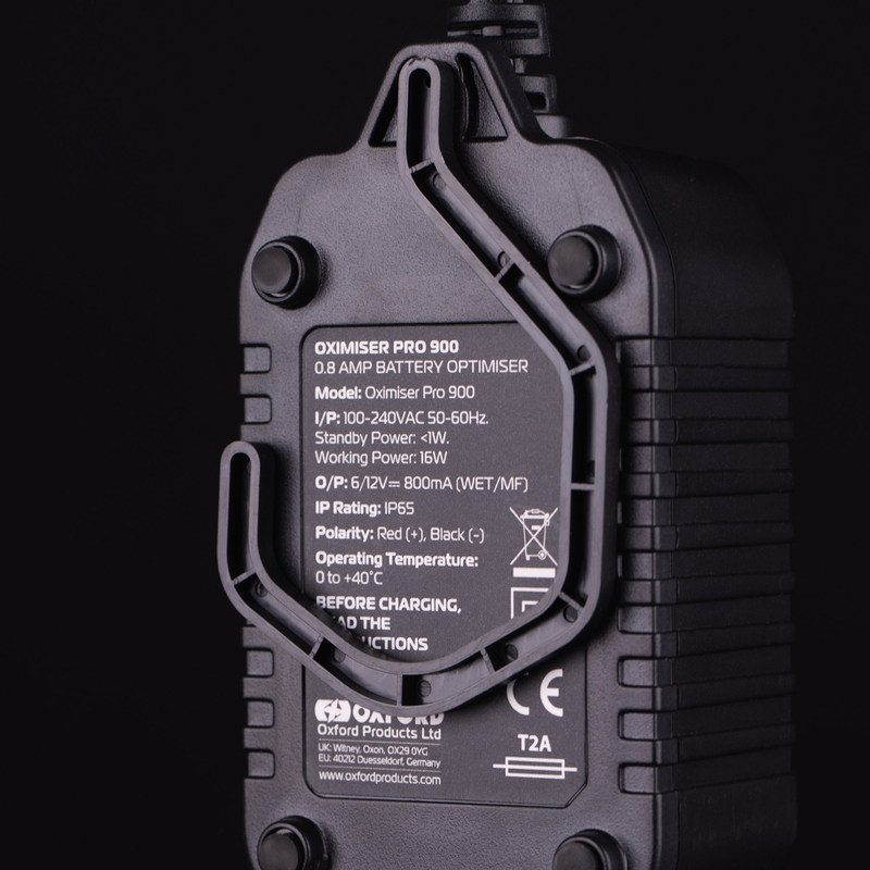 Batterioplader Oxford Oximiser Pro 900 0,8A, 6/12V, 3,5-20Ah