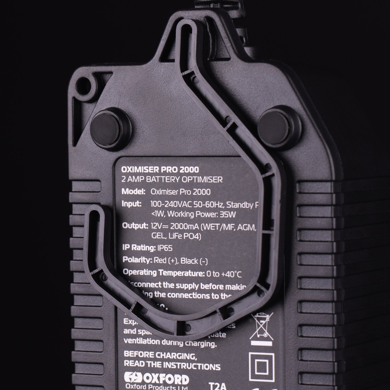 Batterioplader Oxford Oximiser Pro 2000 2A, 12V, 8-80Ah