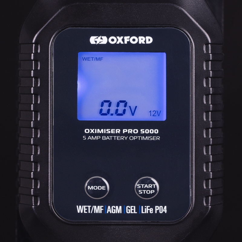 Batterioplader Oxford Oximiser Pro 5000 5A, 12V, 40-120Ah
