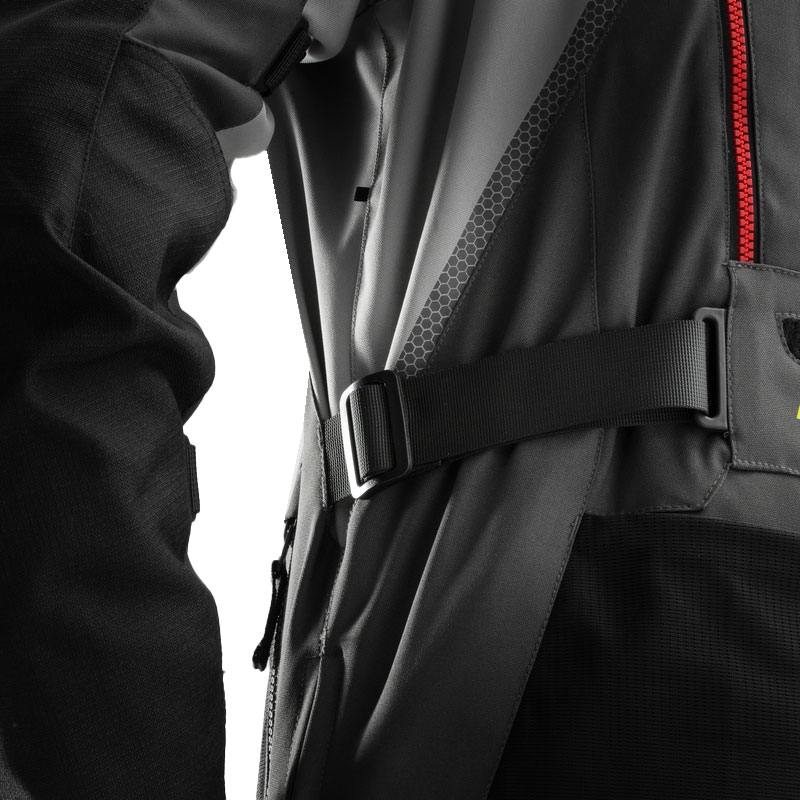 Rebelhorn Hardy 3.0 antracit-grå-gul motorcykeljakke