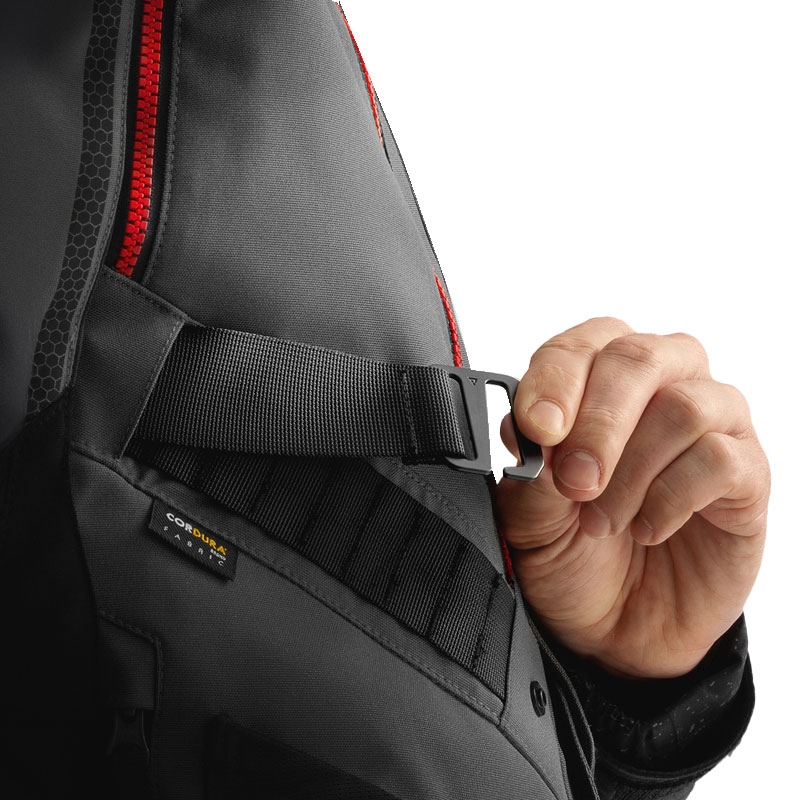 Rebelhorn Hardy 3.0 antracit-grå-gul motorcykeljakke