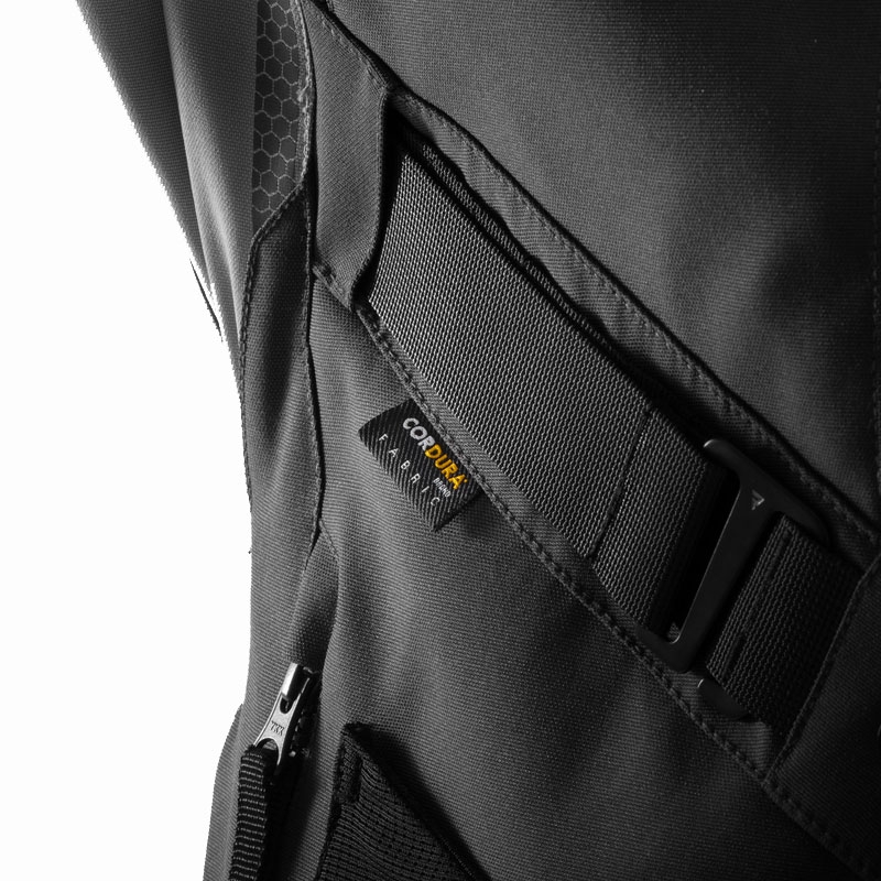 Rebelhorn Hardy 3.0 antracit-grå-gul motorcykeljakke