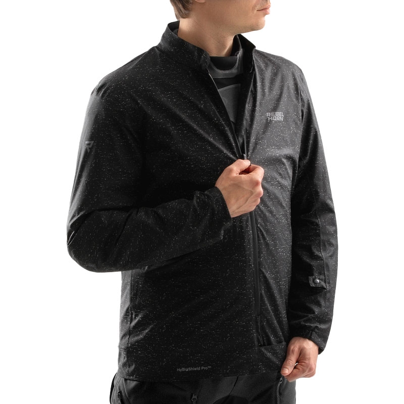 Rebelhorn Hardy 3.0 antracit-grå-gul motorcykeljakke