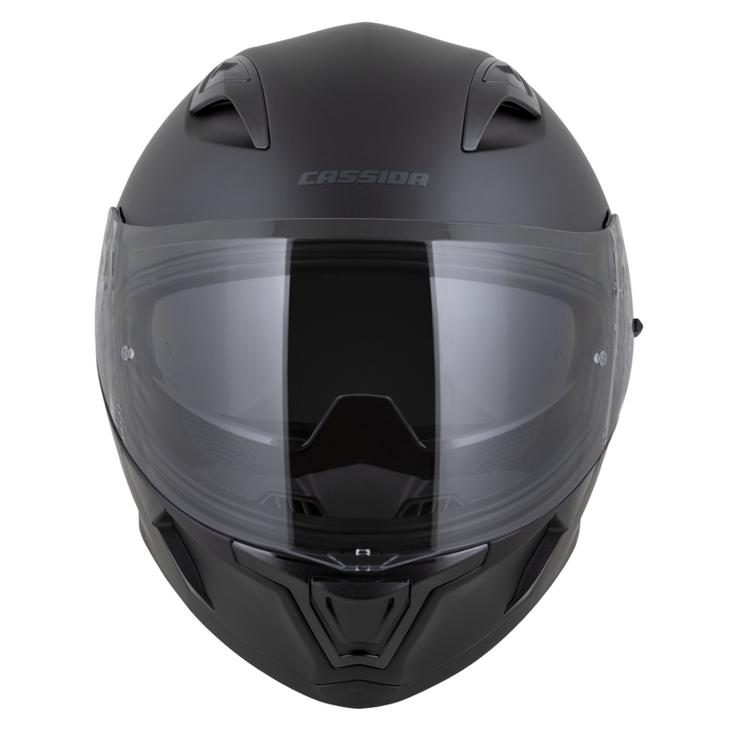 Cassida Orbit Solid helhjelm mat sort-sort