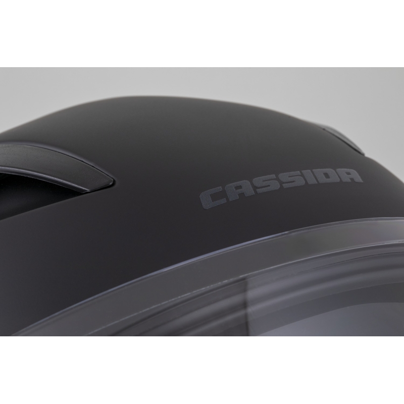 Cassida Orbit Solid helhjelm mat sort-sort