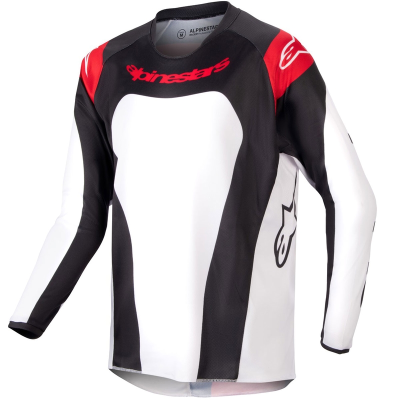 Alpinestars Racer Ocuri børne motocross trøje rød-hvid-sort