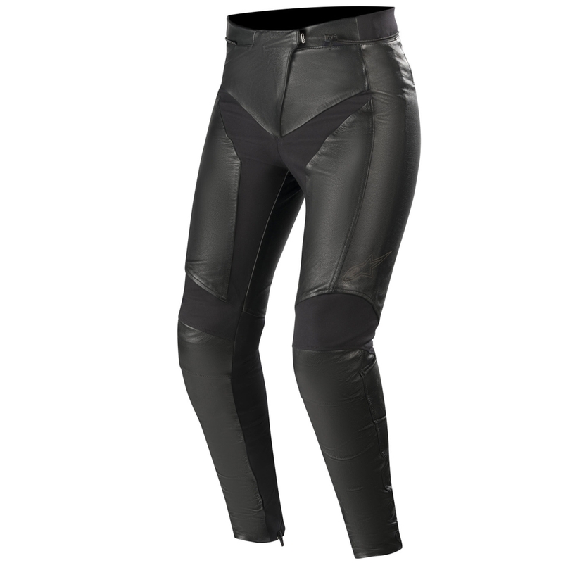 Alpinestars Stella Vika V2 dame motorcykelbukser i læder sort