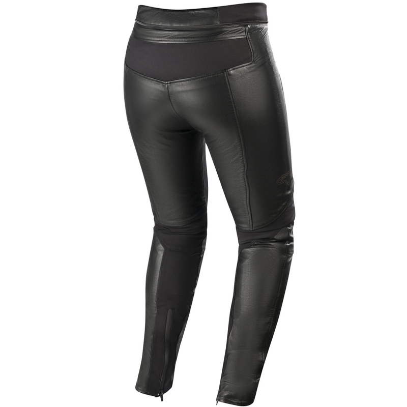 Alpinestars Stella Vika V2 dame motorcykelbukser i læder sort