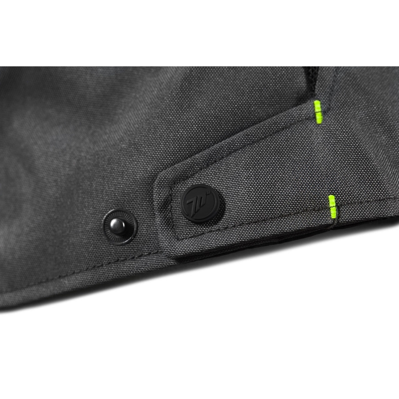 Motorcykeljakke Seventy Degrees SD-JT66 Sahara sort-fluo gul