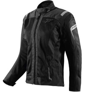 Dame motorcykeljakke Seventy Degrees SD-JT68 Sahara sort