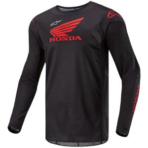 Alpinestars Racer Iconic Honda Collection Motocross Jersey Sort-Rød