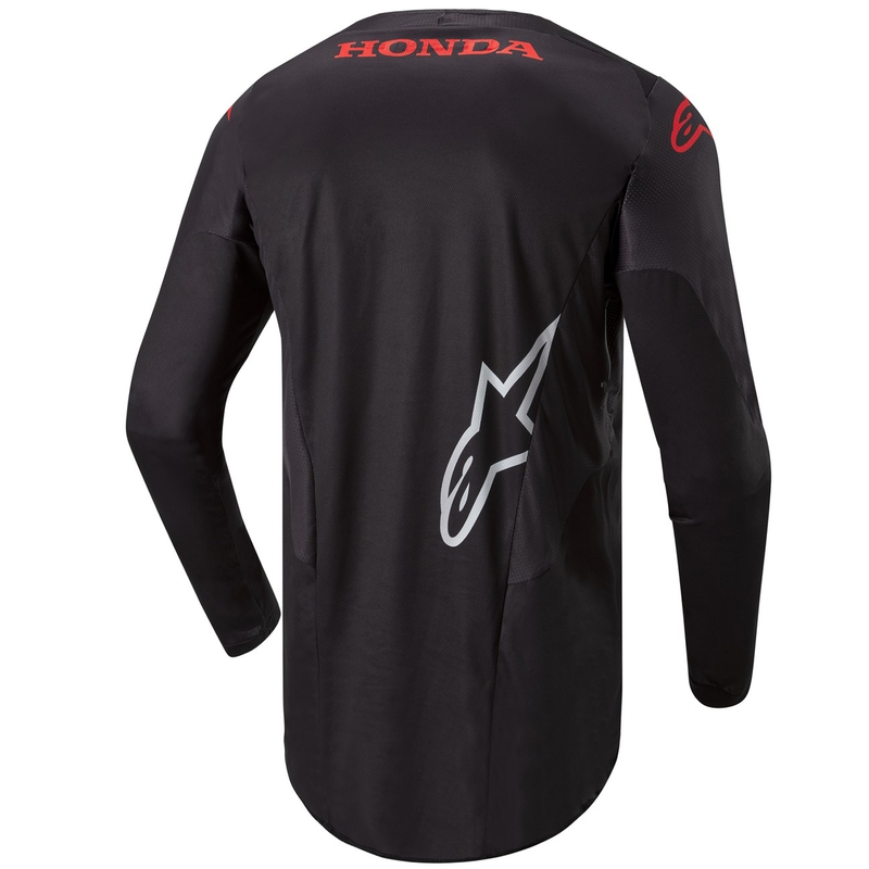Alpinestars Racer Iconic Honda Collection Motocross Jersey Sort-Rød