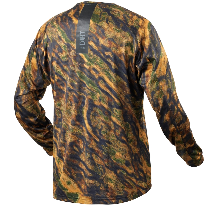 Motocrosstrøje Revit Emulsion brun-sort