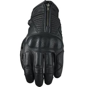 Motorcykelhandsker i læder FIVE Kansas sort