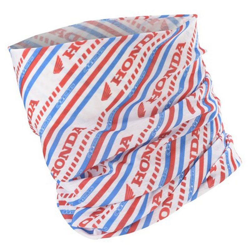 Alpinestars Honda Neck Tube Neckwarmer Collection hvid-rød-blå