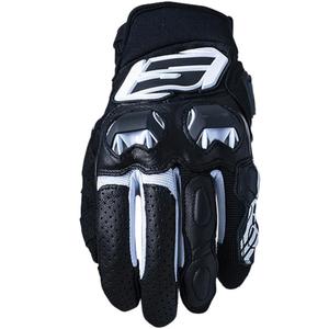 Motorcykelhandsker FIVE SF3 sort og hvid