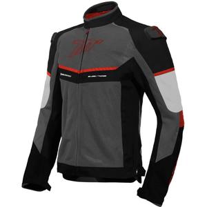 Seventy Degrees SD-JR60 Thunder motorcykeljakke sort-rød