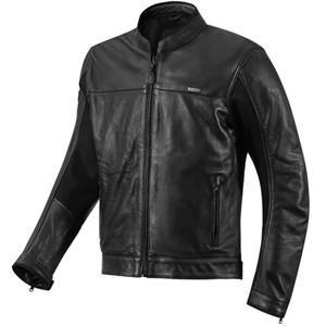 Halvfjerds grader SD-JL4 Legend klassisk læder motorcykeljakke sort