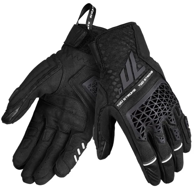 Motorcykelhandsker Seventy Degrees SD-N60 Totakts, Sort