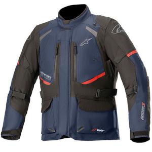 Alpinestars Andes Drystar Motorcykeljakke Mørkeblå-Sort-Rød