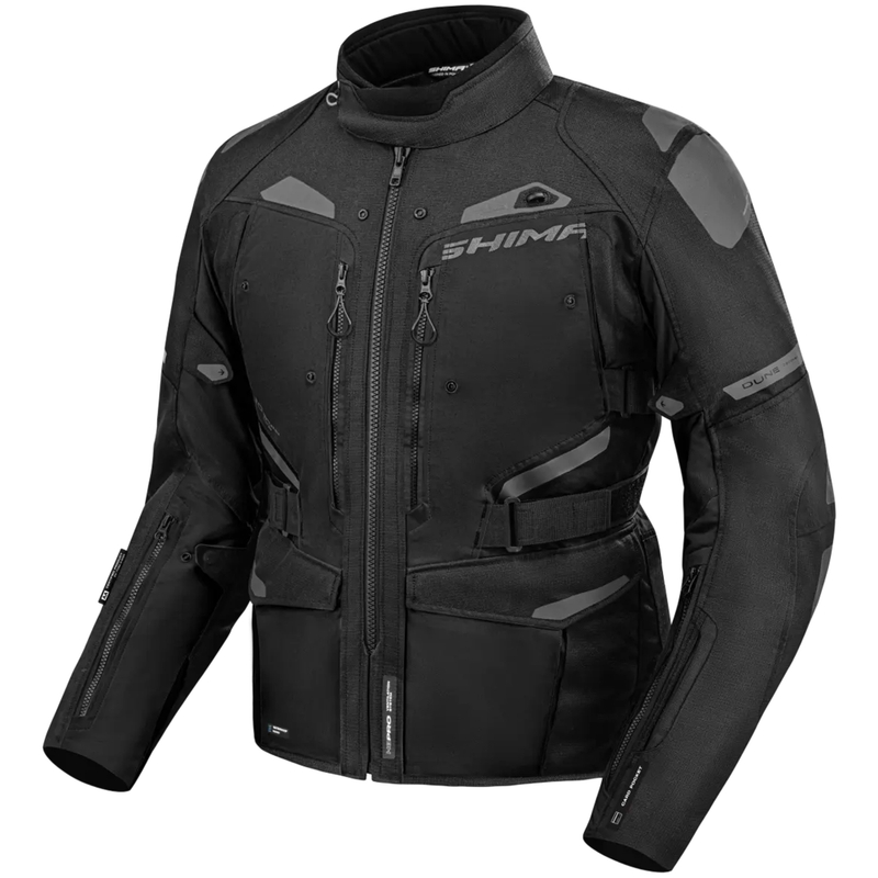Shima Dune motorcykeljakke sort