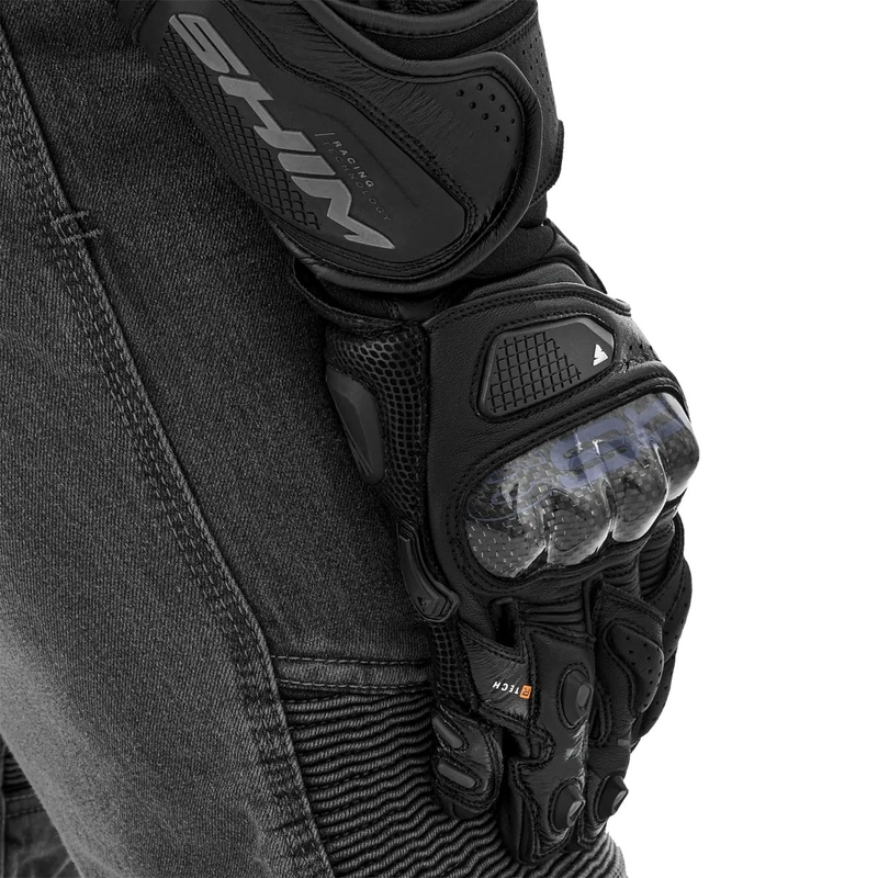 Motorcykelhandsker Shima RS-3 sort