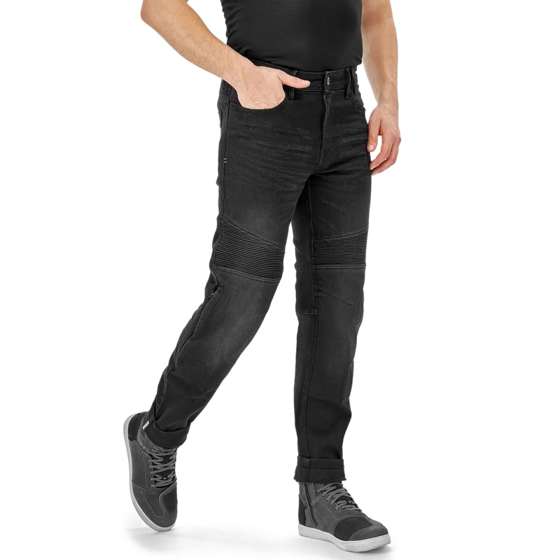 Shima Zenith motorcykel jeans sort