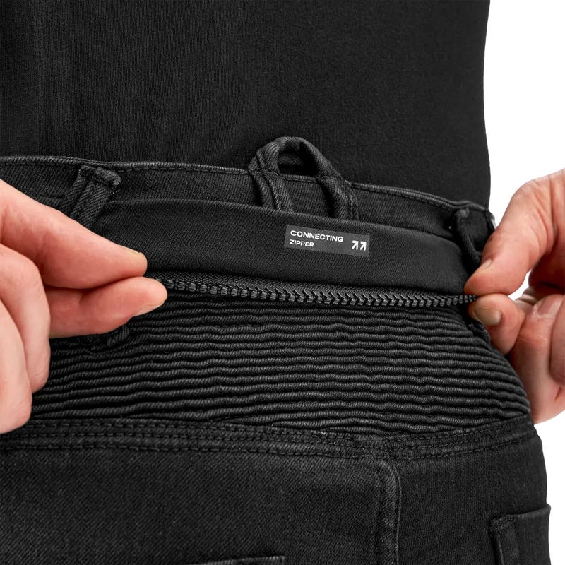 Shima Zenith Extended Motorcycle Pants Sort