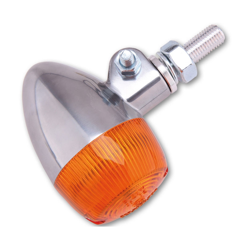 Motorcykel blinklys Highsider Smart Bullet krom