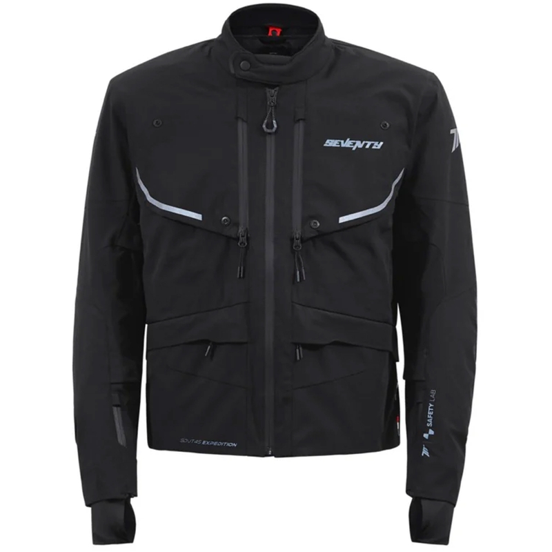 Halvfjerds grader SD-JT45 Ekspedition Motorcykeljakke Sort