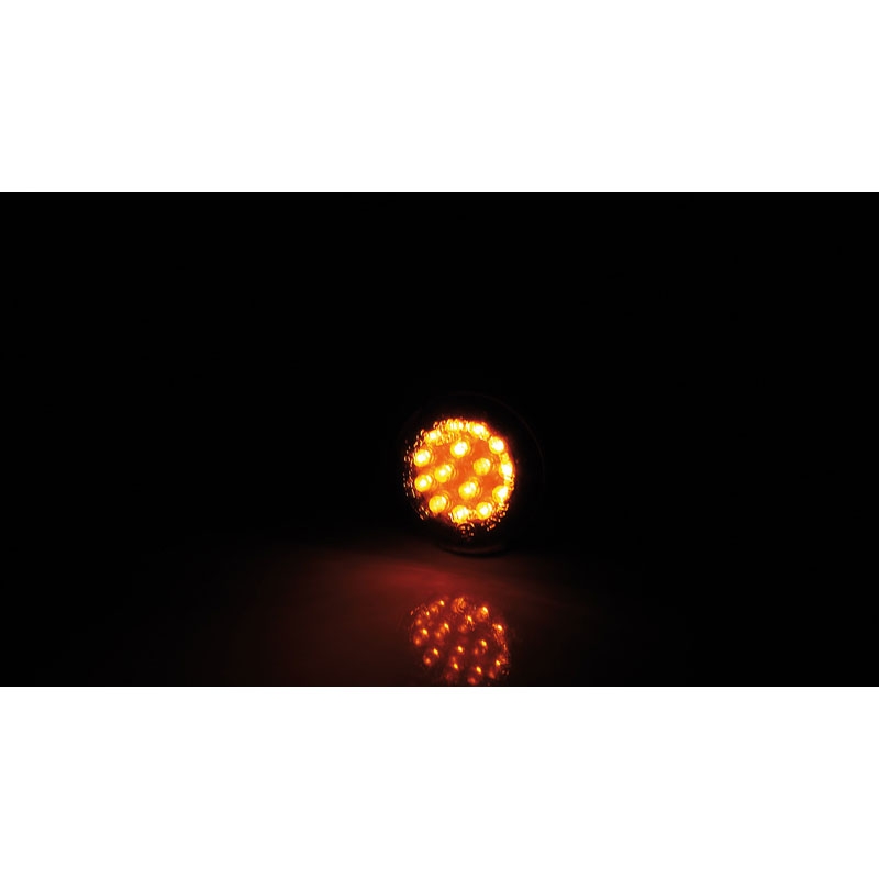 Highsider Smart LED Disc motorcykel blinklys sort