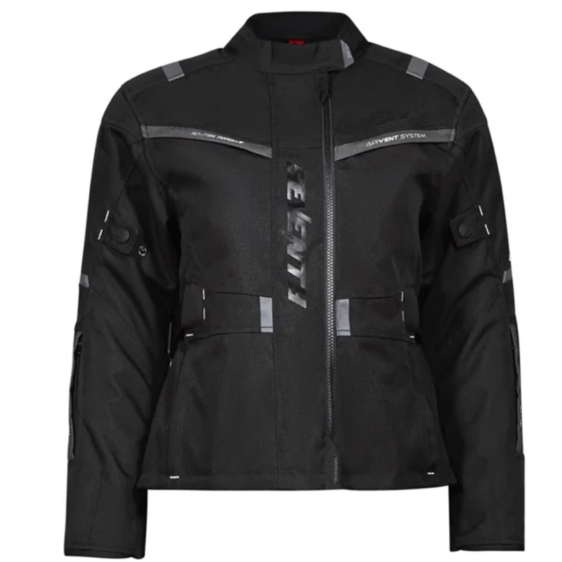Dame motorcykeljakke Seventy Degrees SD-JT85 Tonale sort