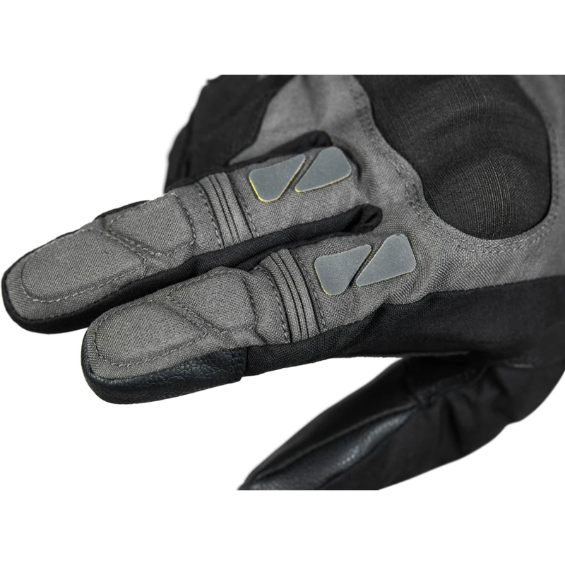 Motorcykelhandsker Halvfjerds grader SD-T55 Atak sort-fluo gul