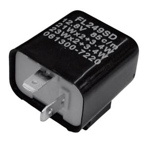 Highsider Smart 2-polet blinklyskontakt 12v/21w sort