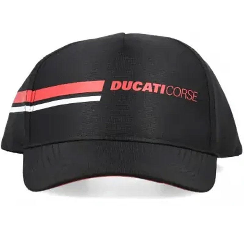 Ducati Corse kasket med logo, sort