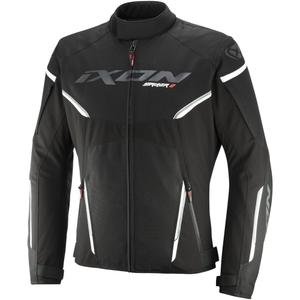 IXON Striker 2 motorcykeljakke sort-hvid