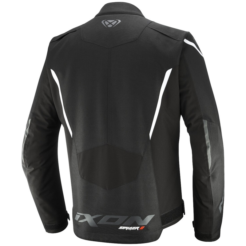 IXON Striker 2 motorcykeljakke sort-hvid