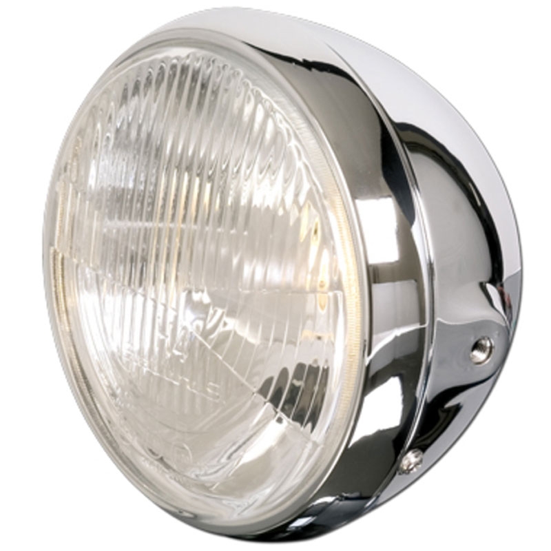 Highsider Smart British Style H4 krom forlygte
