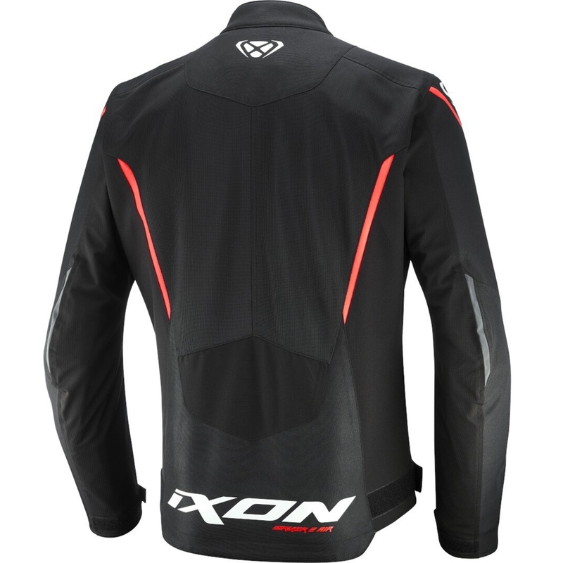 IXON Striker 2 Air WP motorcykeljakke sort-hvid-rød