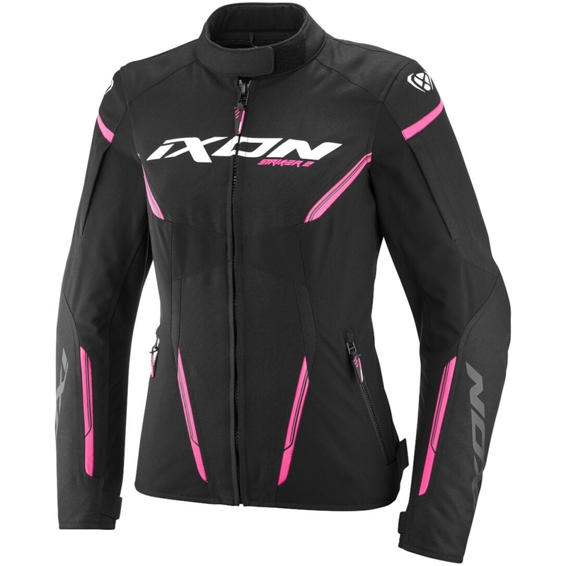 Motorcykeljakke til kvinder IXON Striker 2 Lady sort og pink