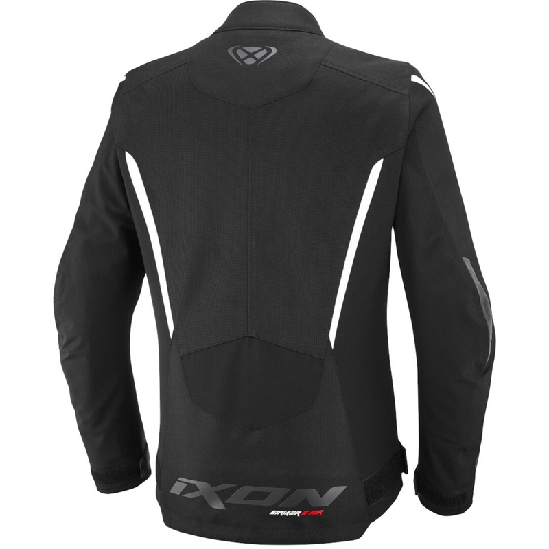 Dame motorcykeljakke IXON Striker 2 Air WP Lady sort-hvid