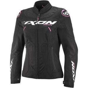 Motorcykeljakke til kvinder IXON Ionix Lady sort og pink