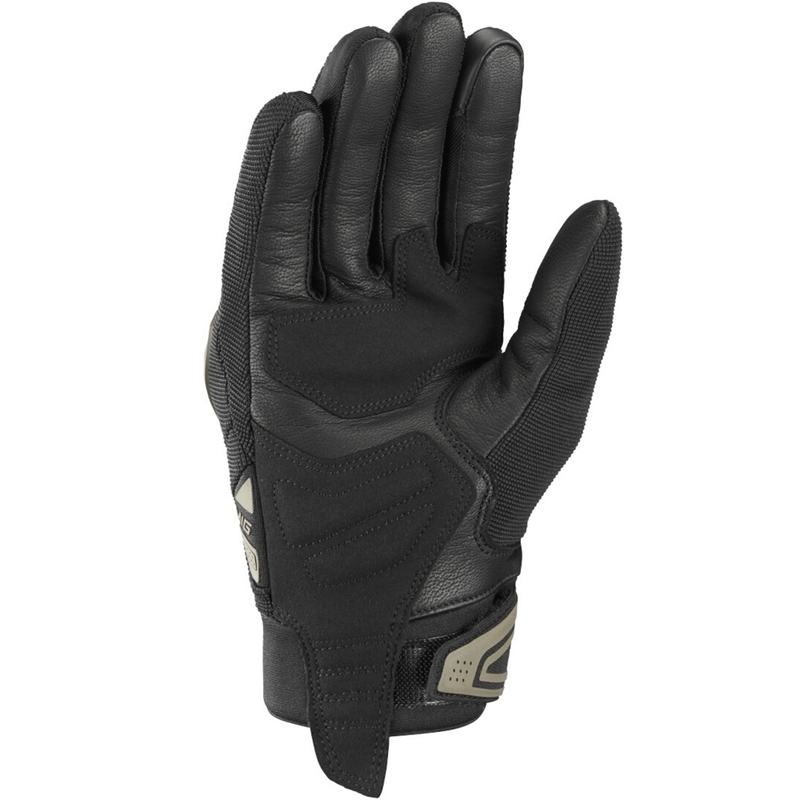 Motorcykelhandsker IXON Mig 2 sort-khaki